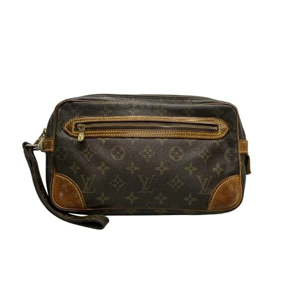 Auth LOUIS VUITTON Marly Dragonne GM M51825 Monogram - 862TH Mens Clutch Bag - Picture 2 of 11